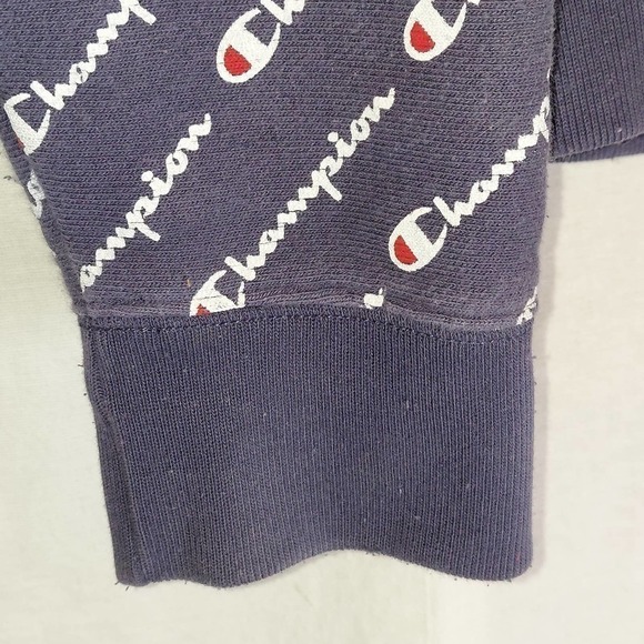CHAMPION Reverse Weave, Logo Hoodie, Thick, Color Blocked, Size M, Tie H… - Picture 5 of 11